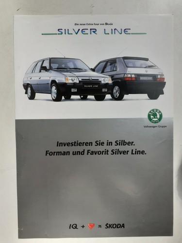 Skoda favorit forman silver - skoda:,