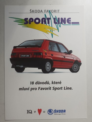 Skoda favorit sport line - skoda:,