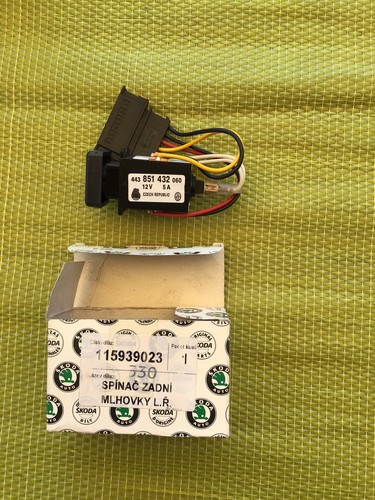 Original schalter nebel skoda - original,