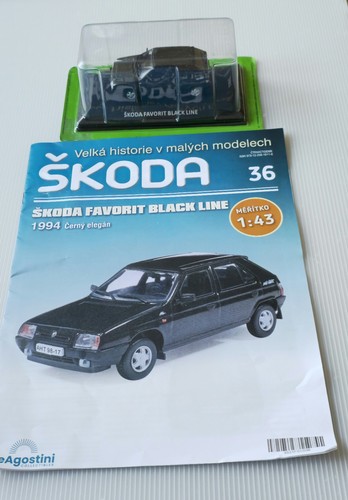 Deagostini skoda favorit - deagostini,