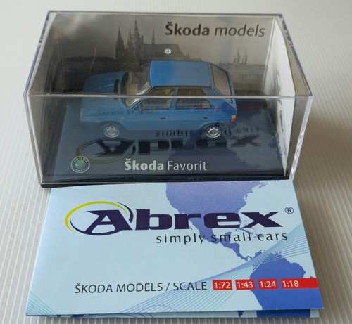 Abrex skoda favorit - 1:43,