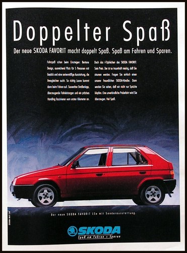 Skoda favorit originale - skoda, favorit,