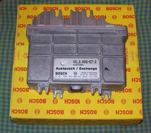 Austausch motorsteuergerät - austausch,