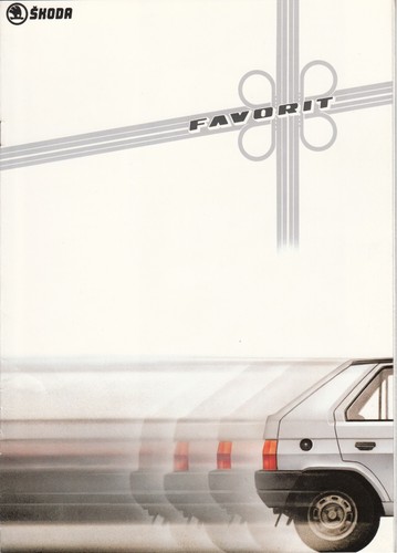 Prospekt brochure skoda - brochure,