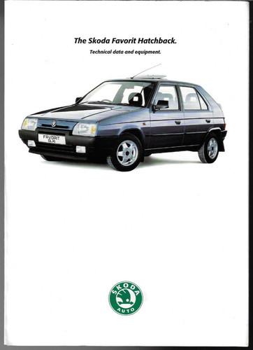 Skoda favorit schrägheck - favorit,