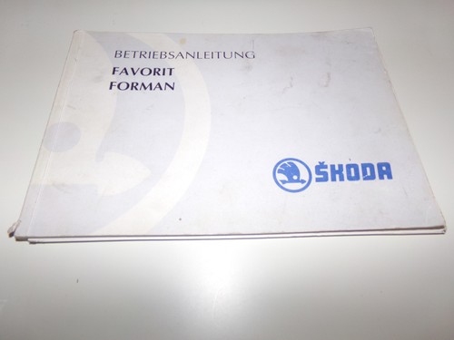 Alte skoda favorit - skoda, forman