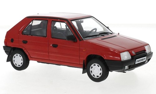 Skoda favorit 1989 red - skoda,